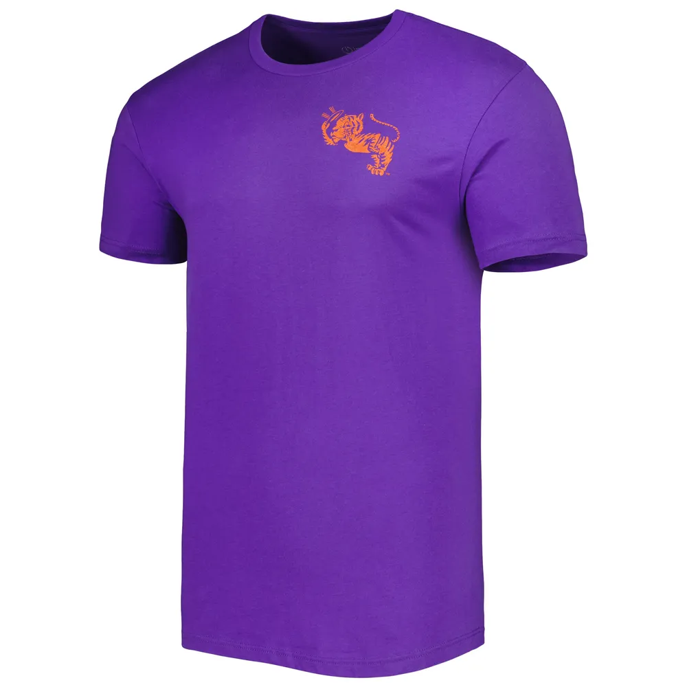 Men's Purple Clemson Tigers Vault Premium T-Shirt