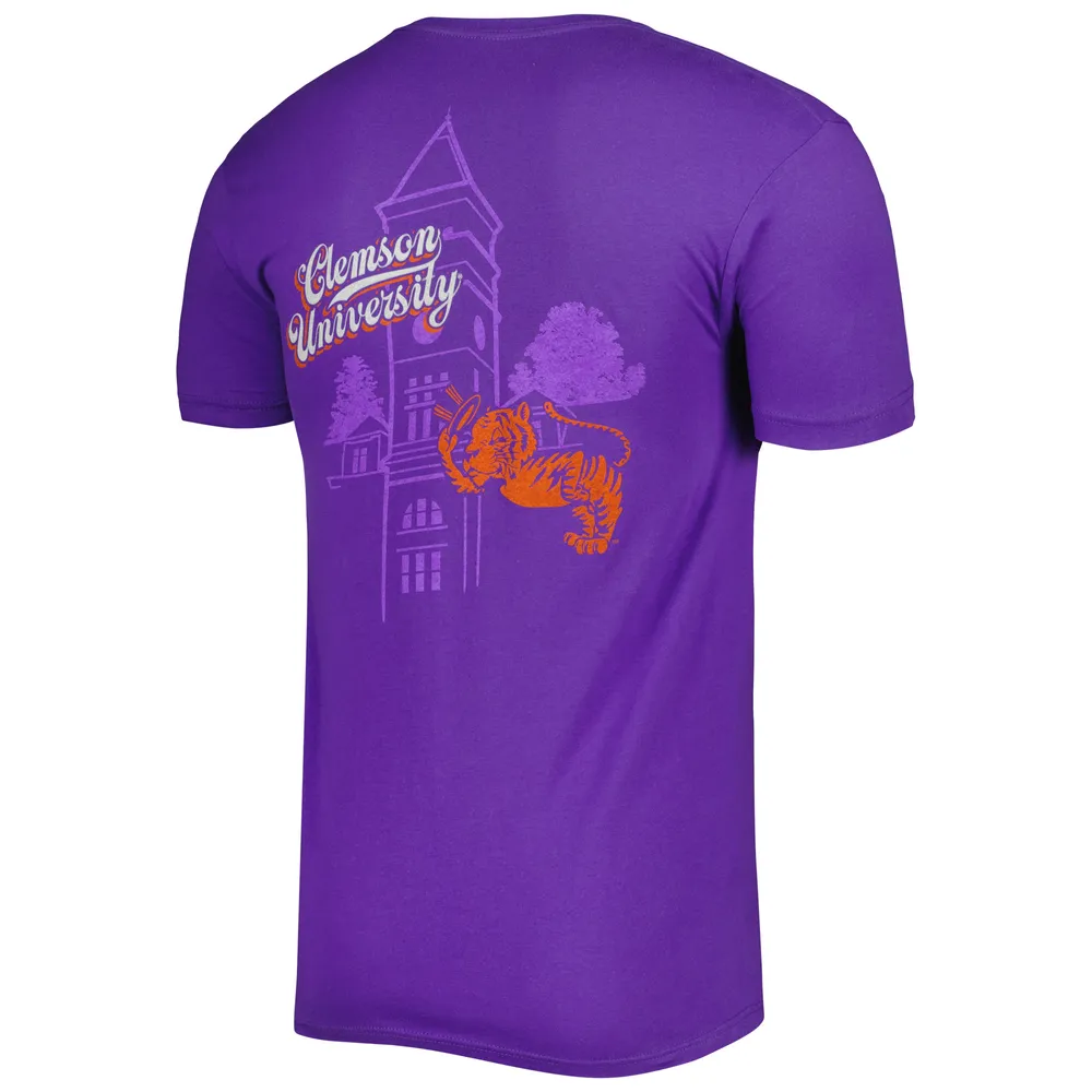 T-shirt premium violet Clemson Tigers Vault pour hommes