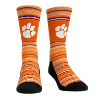 Men's Rock Em Socks Clemson Tigers Primary Crew & Boxer Briefs Combo Pack