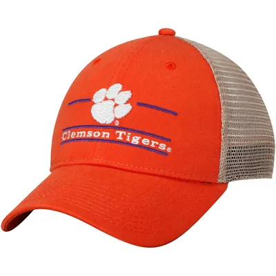 Clemson Tigers The Game Logo Bar Trucker Adjustable Hat - Orange