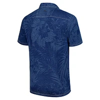 Polo Tommy Bahama bleu marine pour homme Clemson Tigers Sport Santiago Paradise