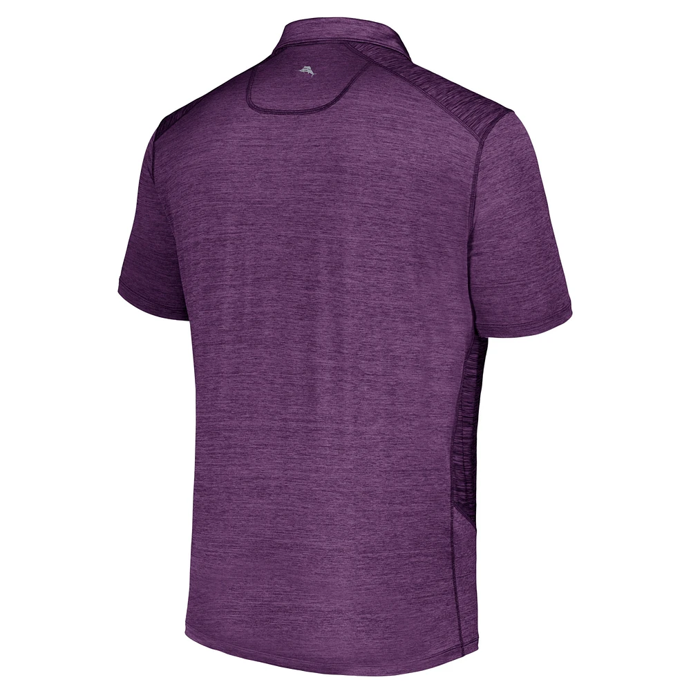 Polo Tommy Bahama violet Clemson Tigers Delray IslandZone pour hommes