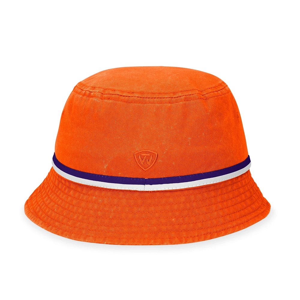 Chapeau pour homme Top of the World Orange Clemson Tigers Ace