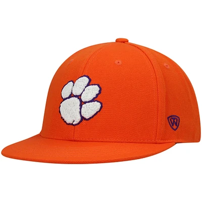 Men's Top of the World Orange Clemson Tigers Team Color Fitted Hat