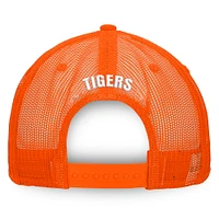 Casquette Snapback Tone Down Trucker Top of the World Clemson Tigers blanche/orange pour homme