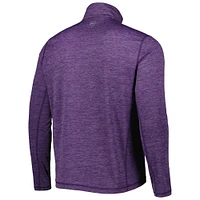 Men's Vineyard Vines Purple Clemson Tigers Sankaty Quarter-Zip Sweatshirt