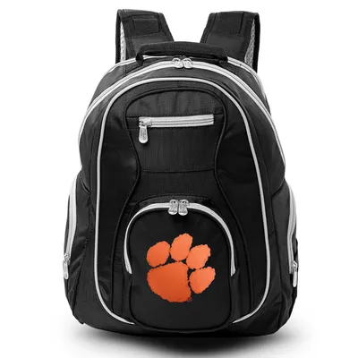 Clemson Tigers MOJO Trim Color Laptop Backpack - Black
