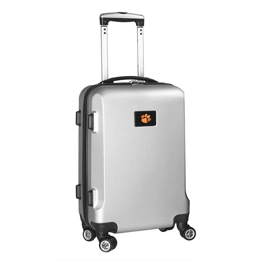 Clemson Tigers MOJO 21" 8-Wheel Hardcase Spinner Carry-On Luggage - Silver