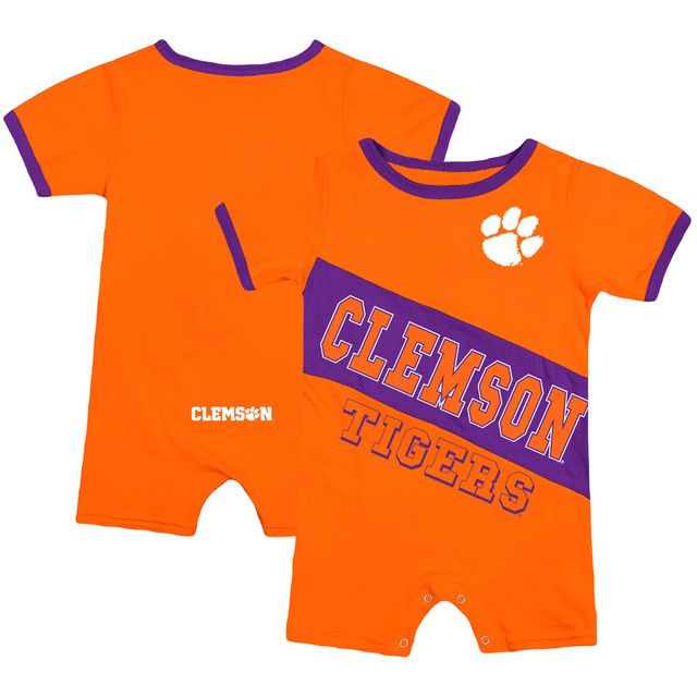 Barboteuse Colosseum Orange Clemson Tigers pour nouveau-nés et nourrissons