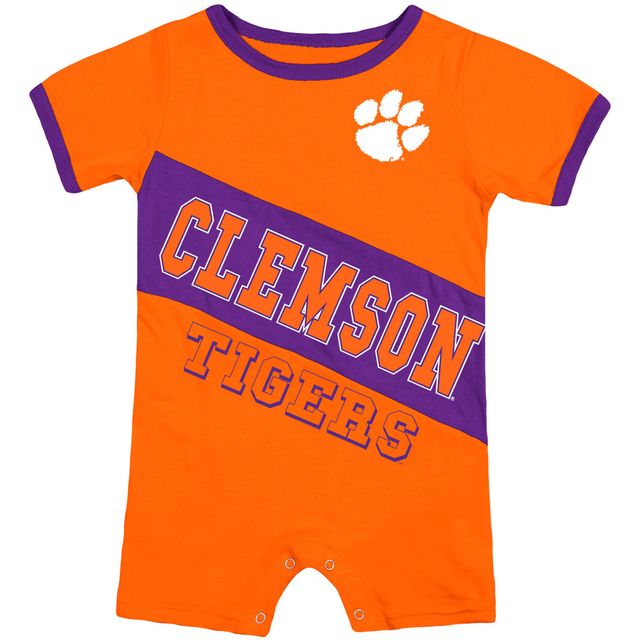 Barboteuse Colosseum Orange Clemson Tigers pour nouveau-nés et nourrissons