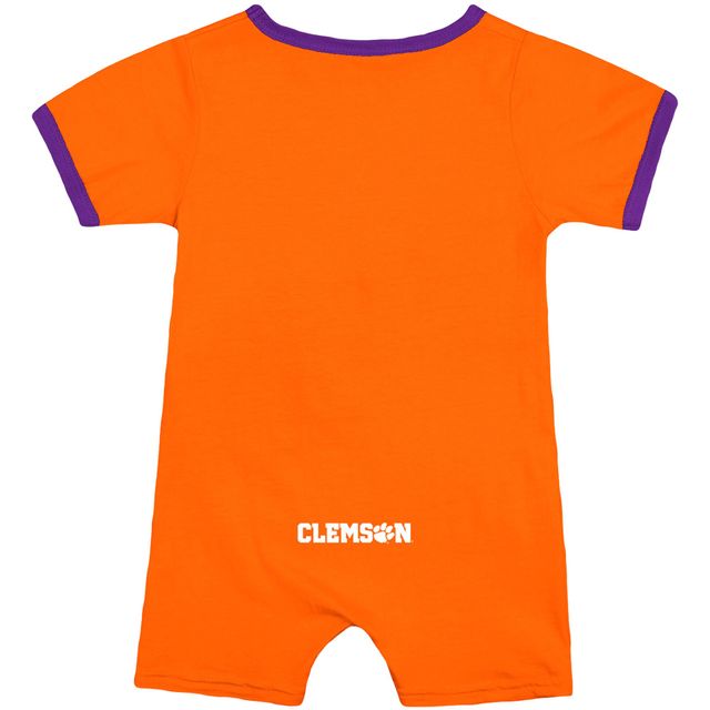 Barboteuse Colosseum Orange Clemson Tigers pour nouveau-nés et nourrissons