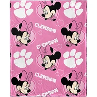 Northwest x Disney Clemson Tigers Minnie Hugger Pillow & Silk Touch Throw Set