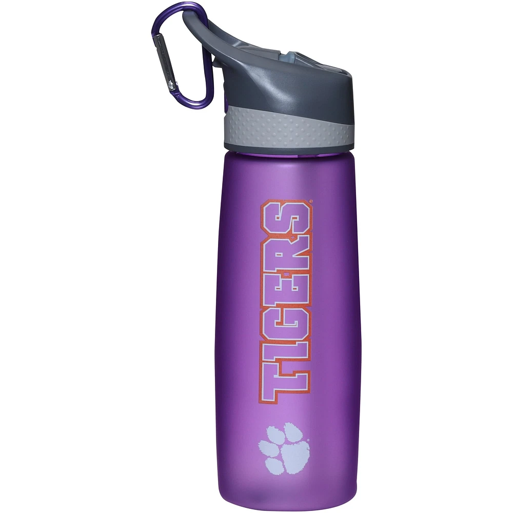 Bouteille givrée orange de 24 oz des Clemson Tigers