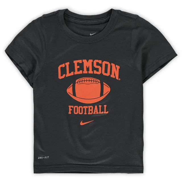 #1 Clemson Tigers Nike Youth Replica Football Jersey - Orange