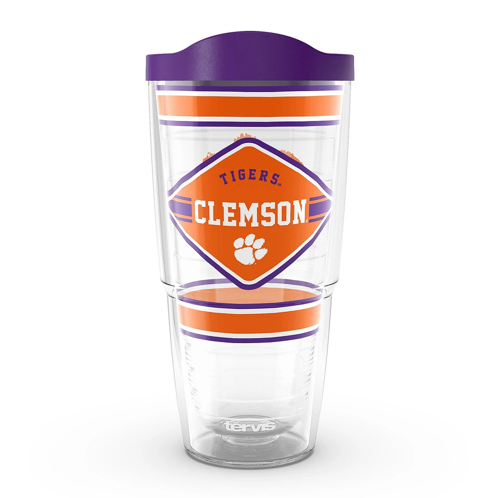 Tervis Clemson Tigres 24oz. Premier gobelet classique à cordes