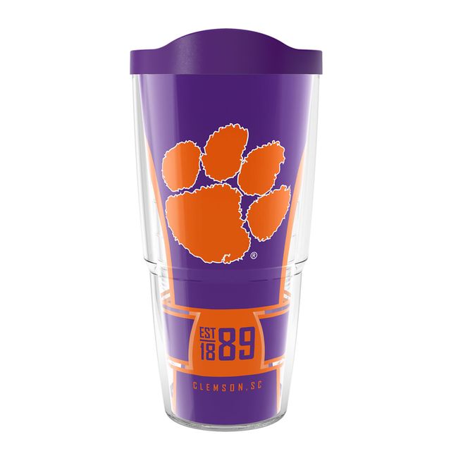 Tigres de Tervis Clemson 24 oz. Gobelet classique Spirit