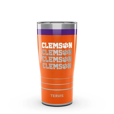 Tervis Clemson Tigers Réverbération 20oz. Gobelet en acier inoxydable