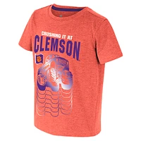 T-shirt orange pour tout-petits Colosseum Clemson Tigers Crushing It