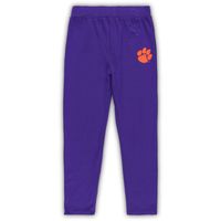 Toddler Orange/Purple Clemson Tigers Forever Love Team T-Shirt & Leggings Set