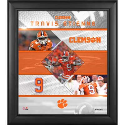 Trevor Lawrence Clemson Tigers Framed Autographed Back Game Jersey Shadowbox - Fanatics Authentic Certified