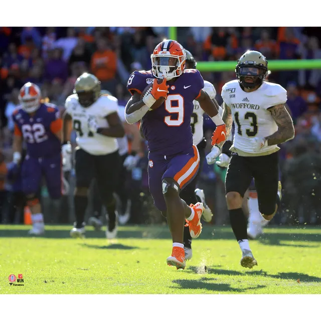 Trevor Lawrence & Travis Etienne Clemson Tigers Dual-Signed Riddell Speed  Authentic Helmet