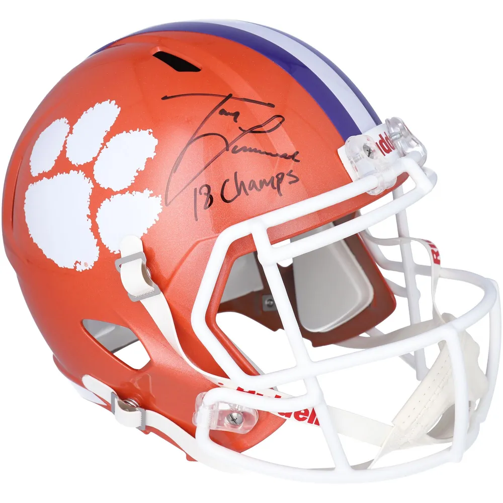 Trevor Lawrence Clemson Tigers Signed NCAA Football Jersey