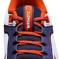 Chaussure de course à pied Nike Clemson Tigers Zoom Pegasus 40 unisexe blanche