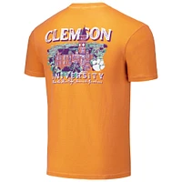 Unisex Orange Clemson Tigers Hyper Local Painted Campus T-Shirt