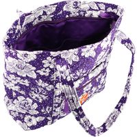 Vera Bradley Clemson Tigers Rain Garden Vera Tote Bag