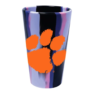 WinCraft Clemson Tigres 16oz. Verre à pinte en silicone à la mode