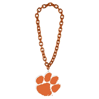 WinCraft Clemson Tigers Collier avec logo à grande chaîne