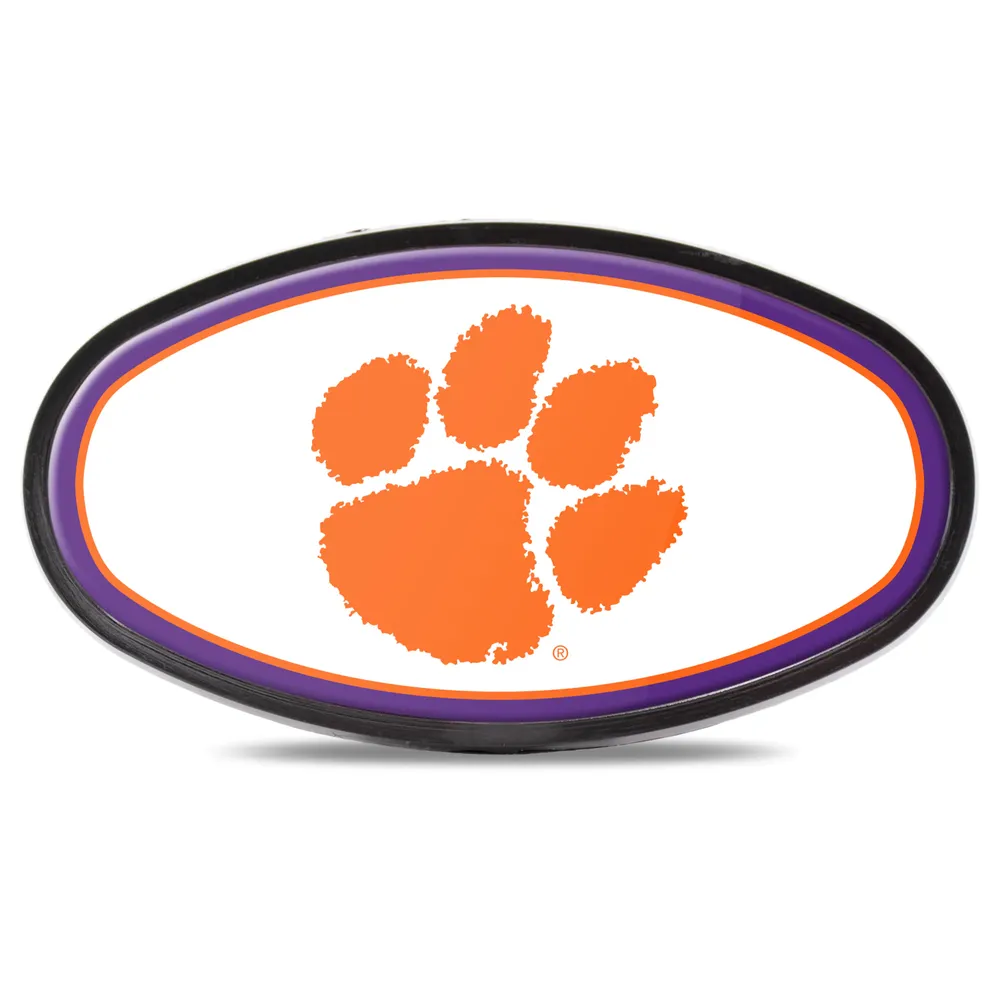 Housse d'attelage de hayon WinCraft Clemson Tigers ovale recouverte de couleur