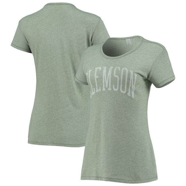 Vêtements Alternative pour femmes chiné olive Clemson Tigers Keepsake T-shirt