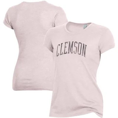 Vêtements alternatifs pour femmes T-shirt rose Clemson Tigers Keepsake