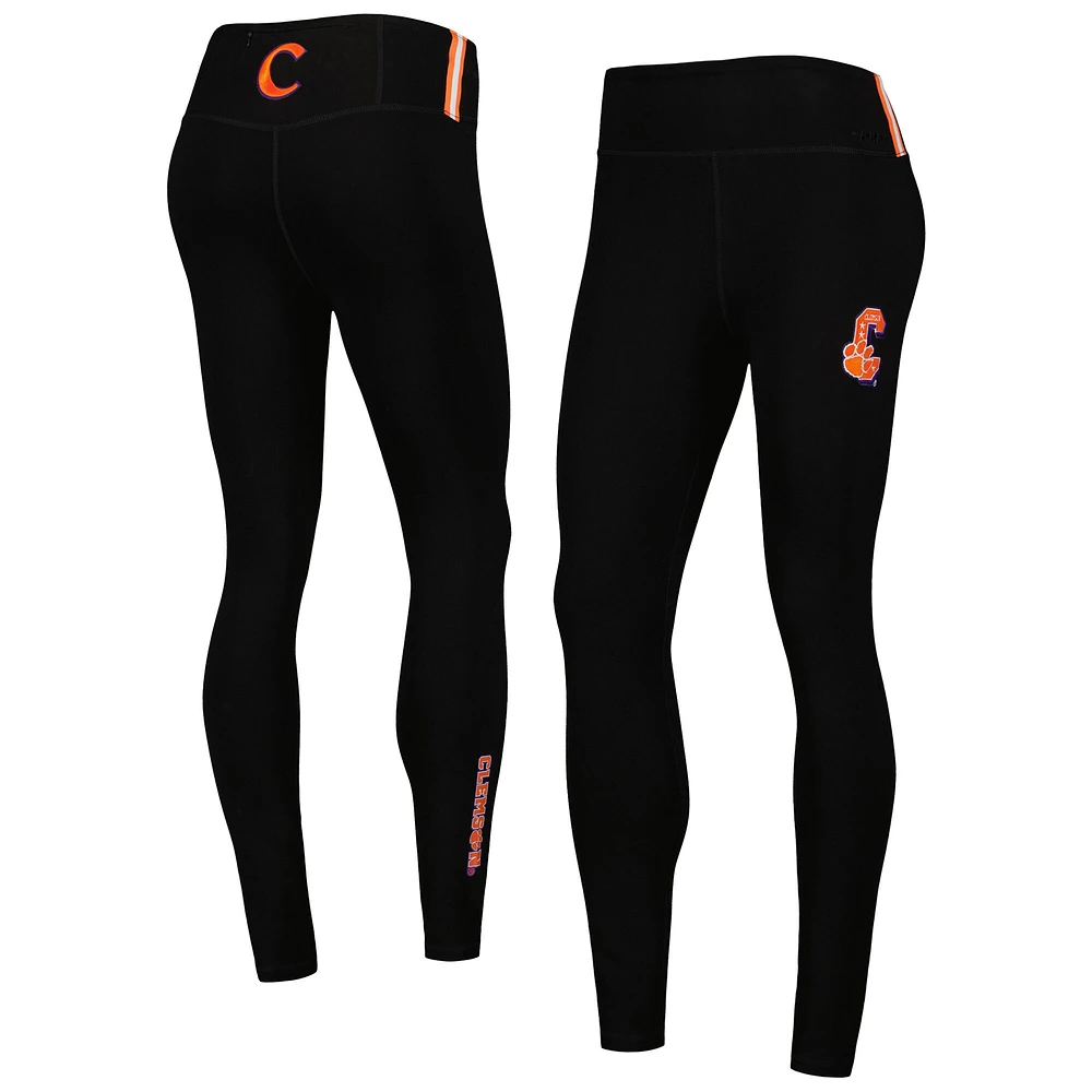 Legging en jersey Clemson Tigers Classic 3-Hit noir pour femme