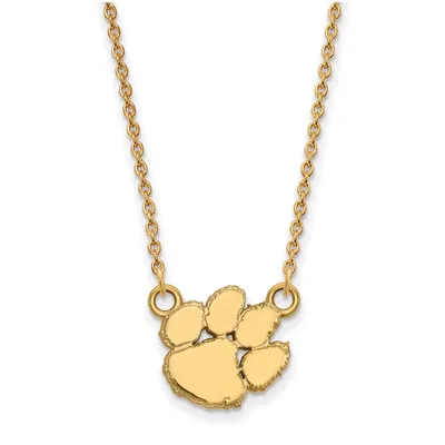 Clemson Tigers Women's Gold Plated Pendant Necklace