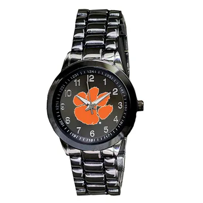 Clemson Tigers Women's Integris Gunmetal Stainless Steel Watch