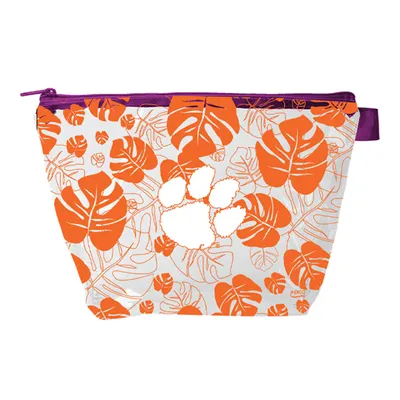 Clemson Tigers Women's Palm Cosmetic Purse Pouch