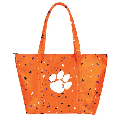 Clemson Tigers Women's Terazzo Weekender Tote Bag