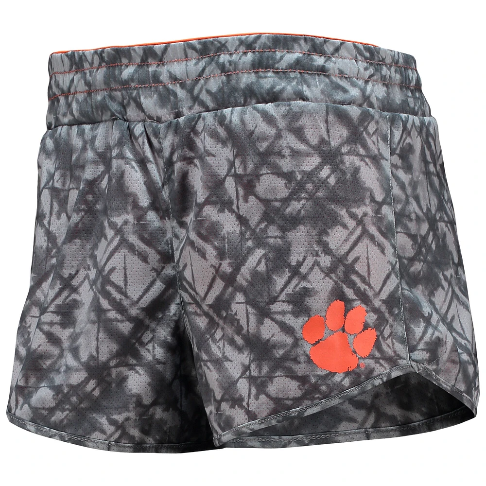 Short Clemson Tigers Fun Stuff réversible orange/charbon pour femmes Colosseum