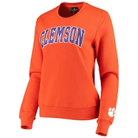 Sweat Colosseum Orange Clemson Tigers Campanile pour femme