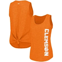 Débardeur orange Columbia Clemson Tigers Cades Cape Omni-Wick Tri-Blend pour femme