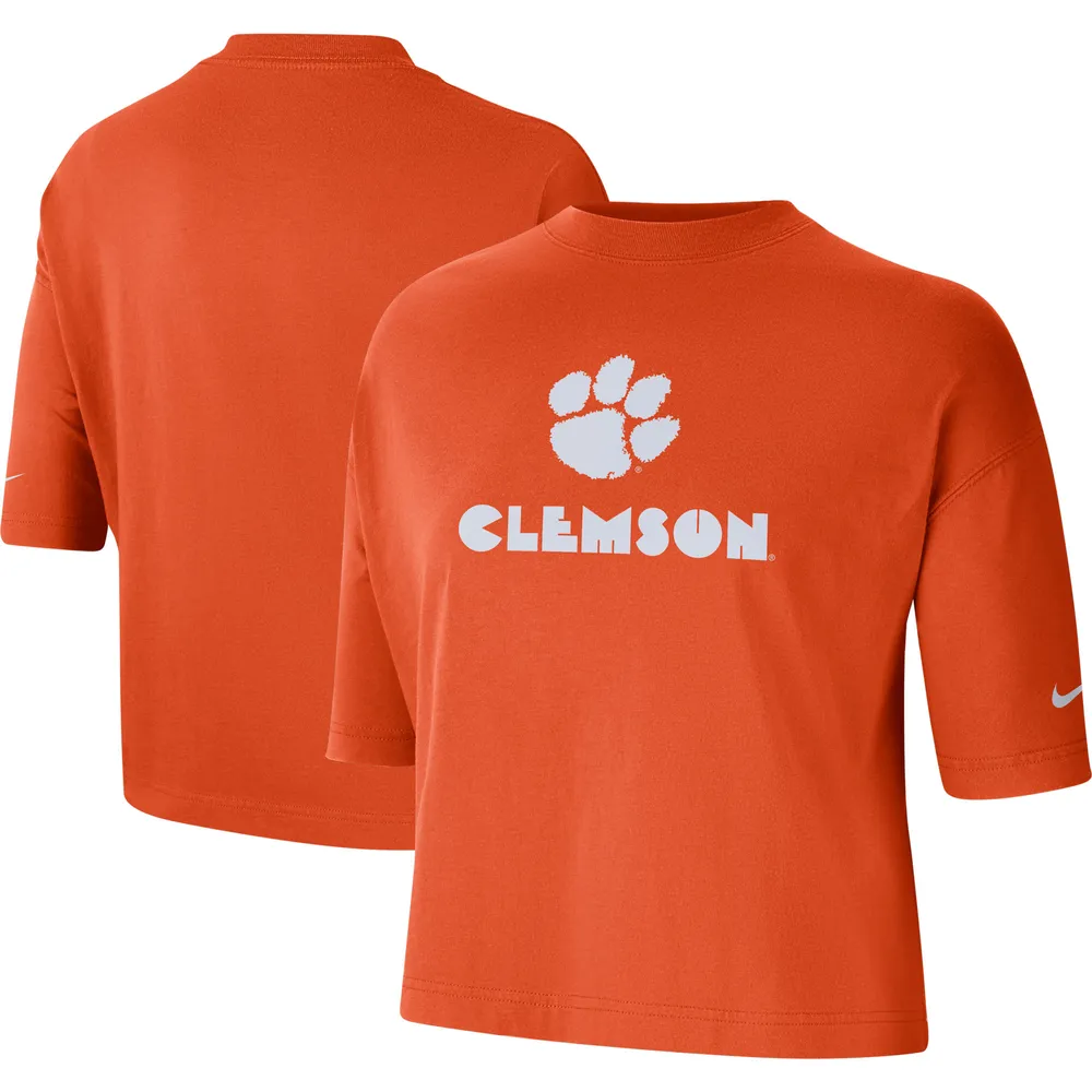 T-shirt Nike Orange Clemson Tigers pour femme