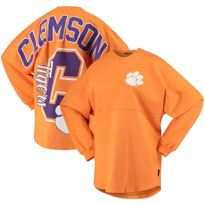 Clemson Tigers Women's Loud n Proud Spirit Jersey T-Shirt - Orange