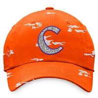 Casquette réglable pour femme Top of the World Orange Clemson Tigers OHT Military Appreciation Betty