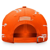 Casquette réglable pour femme Top of the World Orange Clemson Tigers OHT Military Appreciation Betty