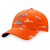 Casquette réglable pour femme Top of the World Orange Clemson Tigers OHT Military Appreciation Betty