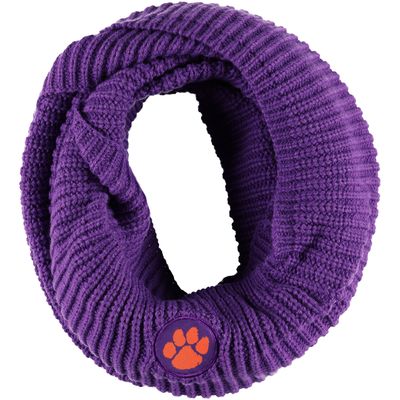 Women's ZooZatz Clemson Tigers Knit Cowl Infinity Scarf
