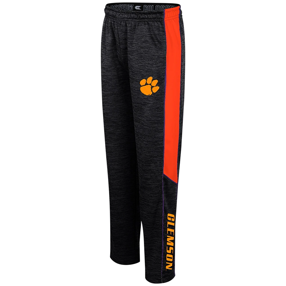 Youth Colosseum Black Clemson Tigers Live Hardcore Pants