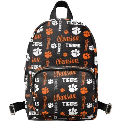 Clemson Tigers FOCO Youth Repeat Brooklyn Mini Backpack - Black